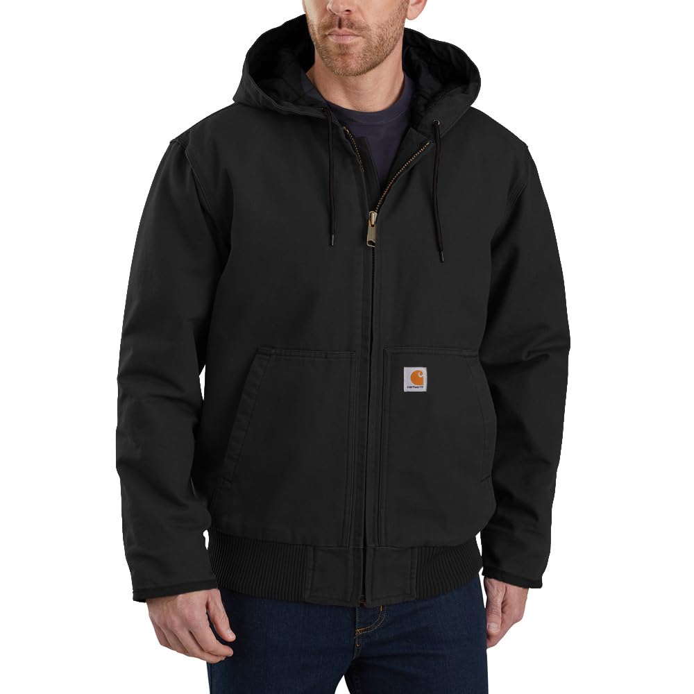 Carhartt Men's Loose Fit Washed Duck Insulated Active Jacket